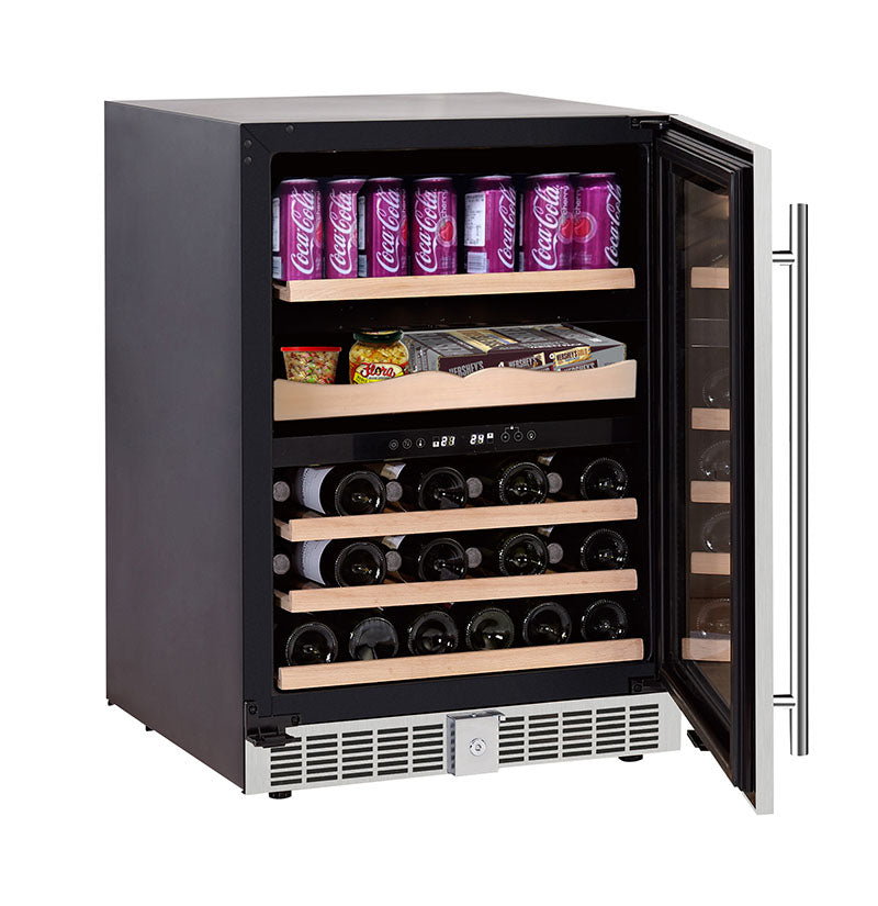 Equator Luxury Gourmet Center Dual Zone 43 Bottles GC 43-Wine Refrigerator-The Wine Cooler Club
