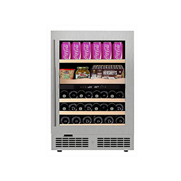 Equator Luxury Gourmet Center Dual Zone 43 Bottles GC 43-Wine Refrigerator-The Wine Cooler Club