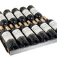 47" Wide FlexCount II Tru-Vino 349 Bottle Three Zone Black Side-by-Side Wine Refrigerator - BF 3Z-VSWR7772-B20-Wine Coolers-The Wine Cooler Club