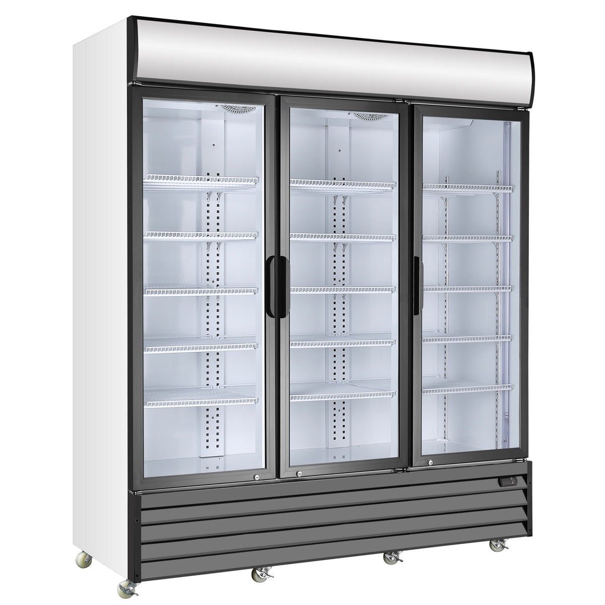 Kingsbottle 3-Door Showcase Refrigerator G1500-Wine Coolers-The Wine Cooler Club