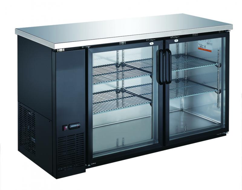 49-INCH GLASS DOOR BACK BAR COOLER WITH 11.8 CU. FT. CAPACITY-Wine Coolers-The Wine Cooler Club