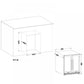 LANBO 24 INCH WINE AND BEVERAGE COOLER LB36BD-Wine Coolers-The Wine Cooler Club