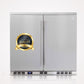 Kingsbottle 36 Inch Outdoor Beverage Refrigerator 2 Door For Home KBU56ASD-Wine Coolers-The Wine Cooler Club