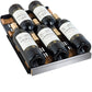 30" Wide FlexCount II Tru-Vino 30 Bottle/88 Can Dual Zone Stainless Steel Side-by-Side Wine Refrigerator/Beverage Center - BF 3Z-VSWB15-2S20-Wine Coolers-The Wine Cooler Club
