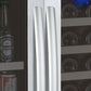 47" Wide FlexCount II Series 56 Bottle/154 Can Dual Zone Stainless Steel Side-by-Side Wine Refrigerator/Beverage Center - BF 3Z-VSWB24-2S20-Wine Coolers-The Wine Cooler Club