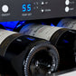 30" Wide FlexCount II Tru-Vino 30 Bottle/88 Can Dual Zone Stainless Steel Side-by-Side Wine Refrigerator/Beverage Center - BF 3Z-VSWB15-2S20-Wine Coolers-The Wine Cooler Club
