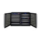47" Wide FlexCount II Tru-Vino 112 Bottle Three Zone Stainless Steel Side-by-Side Wine Refrigerator - BF 3Z-VSWR5656-S20-Wine Coolers-The Wine Cooler Club