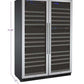 47" Wide FlexCount II Tru-Vino 349 Bottle Three Zone Stainless Steel Side-by-Side Wine Refrigerator - BF 3Z-VSWR7772-S20-Wine Coolers-The Wine Cooler Club