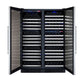 47" Wide FlexCount II Tru-Vino 349 Bottle Three Zone Stainless Steel Side-by-Side Wine Refrigerator - BF 3Z-VSWR7772-S20-Wine Coolers-The Wine Cooler Club