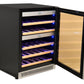 23-INCH DUAL ZONE WINE COOLER WITH 40 BOTTLE CAPACITY AND STAINLESS STEEL DOOR-Wine Coolers-The Wine Cooler Club