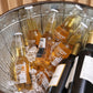 Galvanized Metal Beverage Cooler Tub with Stand QI003289-Wine Bottle Holders-The Wine Cooler Club