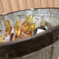 Galvanized Metal Beverage Cooler Tub with Stand QI003289-Wine Bottle Holders-The Wine Cooler Club