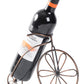 Vintage Decorative Metal Bicycle 1 Bottle Tabletop Countertop Wine Holder QI003560-Wine Bottle Holders-The Wine Cooler Club