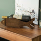 Wooden Fish Shaped Vintage Decorative Single Bottle Wine Holder QI003660-Wine Bottle Holders-The Wine Cooler Club