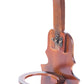 Brown Violin Cello Shaped Vintage Decorative Single Bottle Wine Holder QI003664-Wine Bottle Holders-The Wine Cooler Club
