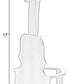 Brown Violin Cello Shaped Vintage Decorative Single Bottle Wine Holder QI003664-Wine Bottle Holders-The Wine Cooler Club