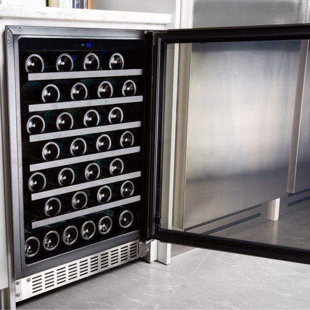 Azure 2.0 24 Inch Under Counter Wine Center with 54 Bottle Capacity-Wine Coolers-The Wine Cooler Club