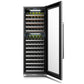 LANBOPRO 153 BOTTLE DUAL ZONE WINE COOLER LP168D-Wine Coolers-The Wine Cooler Club