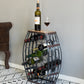 Barrel Shaped 22 Bottles Decorative Table Wine Rack Storage QI003805-Wine Bottle Holders-The Wine Cooler Club