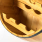 Wooden Hanging Wine Barrel Wine Rack QI003949-Wine Bottle Holders-The Wine Cooler Club