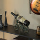 Metal Figurine Motorcycle Shaped Vintage Wine Single Bottle Holder Stand Rack QI004317-Wine Bottle Holders-The Wine Cooler Club