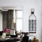 Big Vintage Decorative Metal Bottle Shaped Wine Bottle Holder for Living Room, Dining, or Entryway QI004275-Wine Racks-The Wine Cooler Club