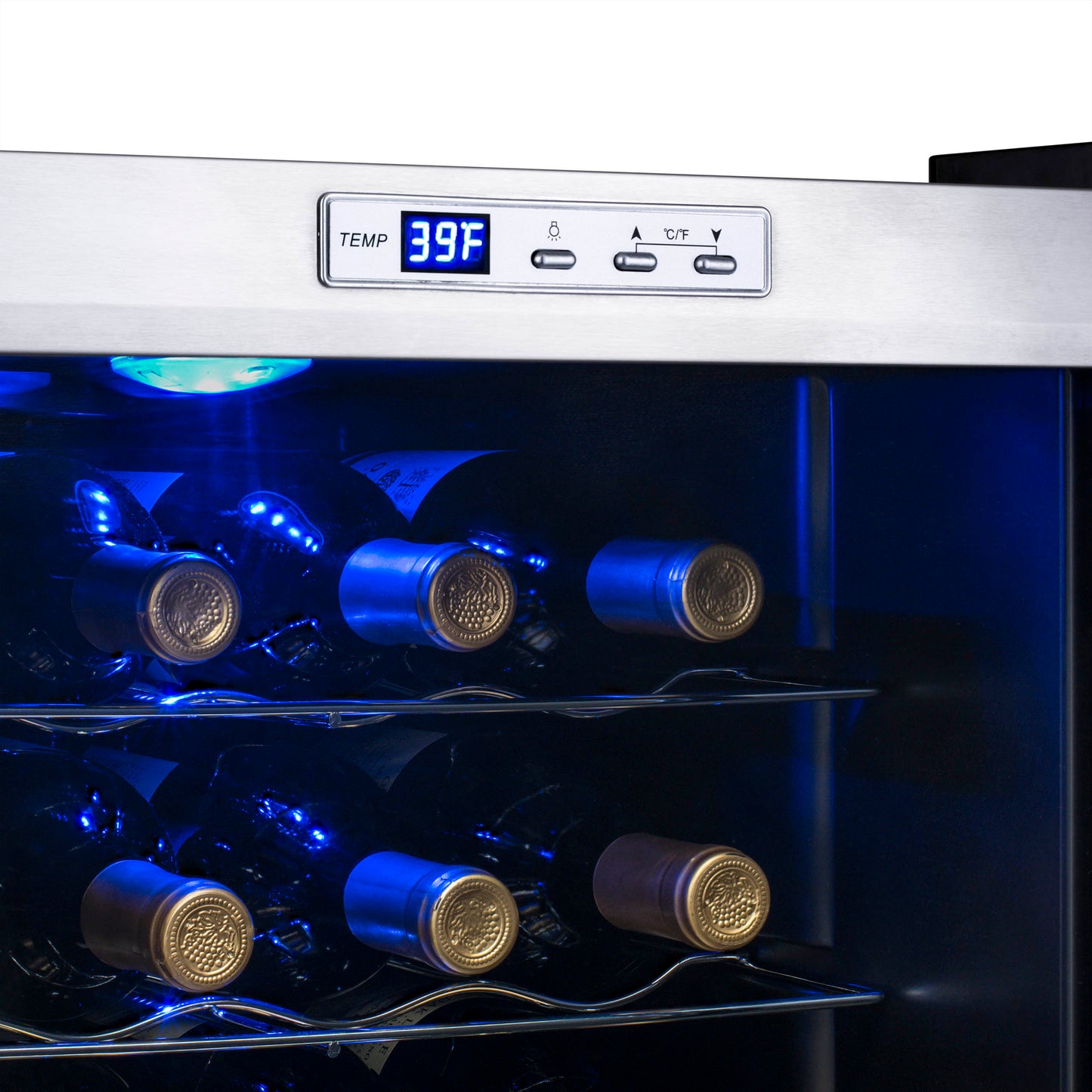 Newair Freestanding 27 Bottle Compressor Wine Fridge AWC-270E-Wine Fridges-The Wine Cooler Club