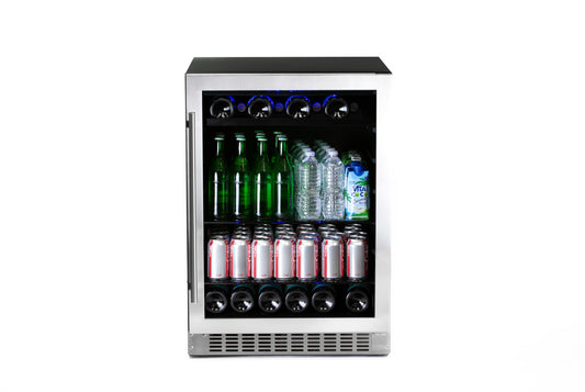 Azure 2.0 24 Inch Built-In Beverage Center with 5.6 cu. ft. Capacity-Beverage Centers-The Wine Cooler Club