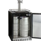 24" Wide Triple Tap Stainless Steel Built-In Left Hinge Digital Kegerator with Kit-Kegerators-The Wine Cooler Club