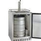 24" Wide Cold Brew Coffee Single Tap All Stainless Steel Outdoor Built-In Right Hinge Kegerator-Kegerators-The Wine Cooler Club