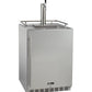 24" Wide Cold Brew Coffee Single Tap All Stainless Steel Outdoor Built-In Right Hinge Kegerator-Kegerators-The Wine Cooler Club