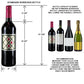 24" Wide Vite II Tru-Vino 99 Bottle Dual Zone Black Right Hinge Wine Refrigerator - AO YHWR99-2BR20-Wine Coolers-The Wine Cooler Club