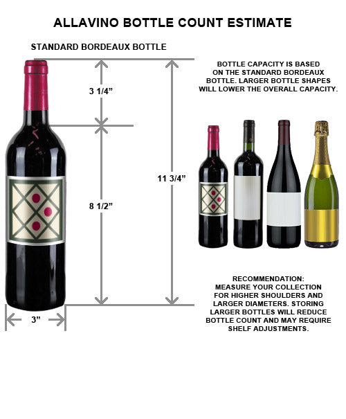 24" Wide Vite II Tru-Vino 99 Bottle Dual Zone Black Right Hinge Wine Refrigerator - AO YHWR99-2BR20-Wine Coolers-The Wine Cooler Club