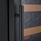 24" Wide Vite II Tru-Vino 99 Bottle Dual Zone Black Right Hinge Wine Refrigerator - AO YHWR99-2BR20-Wine Coolers-The Wine Cooler Club