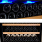 32" Wide Vite II Tru-Vino 277 Bottle Single Zone Stainless Steel Left Hinge Wine Refrigerator-Wine Coolers-The Wine Cooler Club