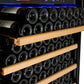 32" Wide Vite II Tru-Vino 277 Bottle Single Zone Stainless Steel Left Hinge Wine Refrigerator-Wine Coolers-The Wine Cooler Club