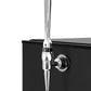 17" Wide Cold Brew Coffee Single Tap Black Mini Kegerator-Kegerators-The Wine Cooler Club