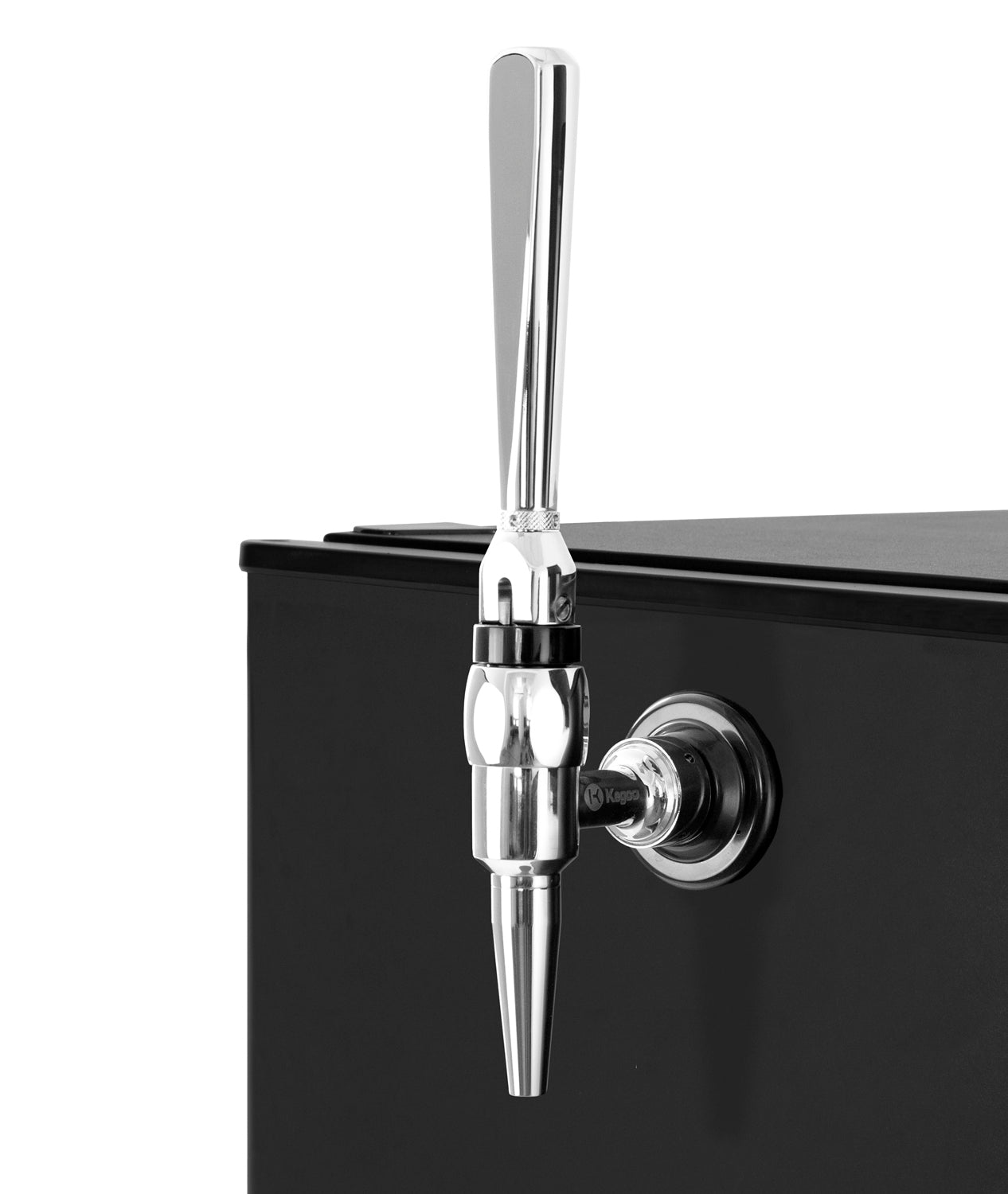 17" Wide Cold Brew Coffee Single Tap Black Mini Kegerator-Kegerators-The Wine Cooler Club