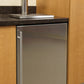 24" Wide Dual Tap Stainless Steel Built-In Left Hinge Kegerator with Kit-Kegerators-The Wine Cooler Club