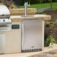 24" Wide Cold Brew Coffee Single Tap All Stainless Steel Outdoor Built-In Right Hinge Kegerator-Kegerators-The Wine Cooler Club