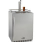 24" Wide Cold Brew Coffee Single Tap All Stainless Steel Outdoor Built-In Right Hinge Kegerator-Kegerators-The Wine Cooler Club
