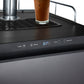 24" Wide Cold Brew Coffee Dual Tap Black Stainless Steel Kegerator-Kegerators-The Wine Cooler Club