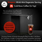 17" Wide Illy-Bag-In-A-Box Cold Brew Coffee Single Tap Black Mini Kegerator-Kegerators-The Wine Cooler Club