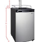 20" Wide Dual Tap Stainless Steel Kegerator-Kegerators-The Wine Cooler Club
