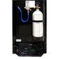 20" Wide Kombucha Dual Tap Black Kegerator-Kegerators-The Wine Cooler Club
