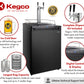 24" Wide Dual Tap Black Digital Kegerator-Kegerators-The Wine Cooler Club