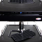 24" Wide Kombucha Triple Tap Black Kegerator-Kegerators-The Wine Cooler Club
