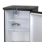 24" Wide Kombucha Triple Tap Black Kegerator-Kegerators-The Wine Cooler Club
