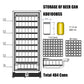 Kingsbottle 56" Tall Beverage Fridge Center Freestanding, Black KBU100BX-FG, RHH-Wine Coolers-The Wine Cooler Club