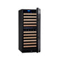 KingsBottle 100 Bottle Upright Dual Zone Wine Fridge For Home KBU100DX..